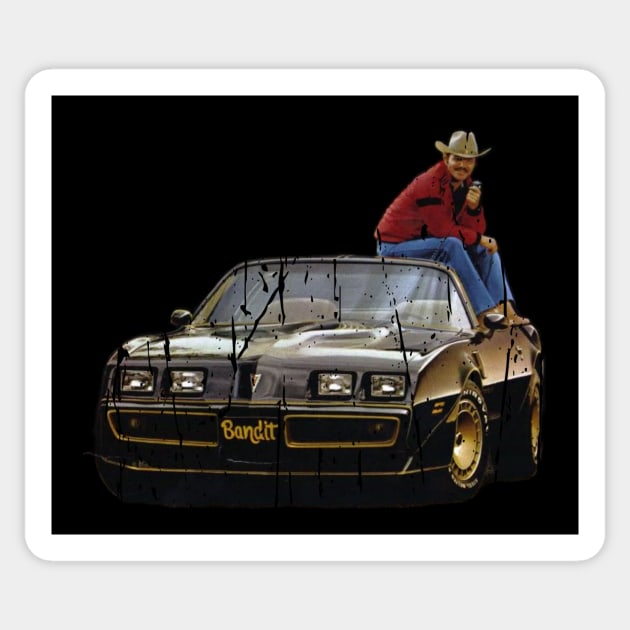 SMOKEY AND THE BANDIT Sticker by Cult Classics